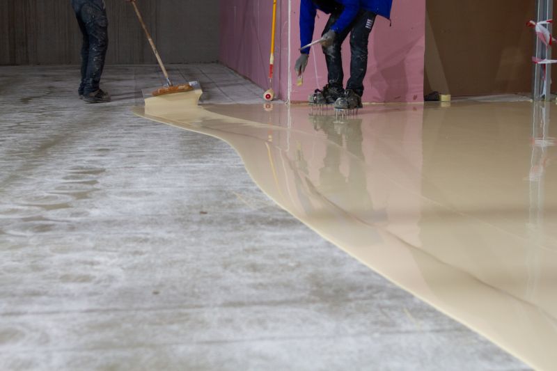 Industrial Floor Coating Application